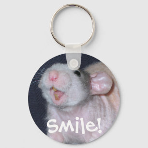 Porte-clés Cute Smile Rat