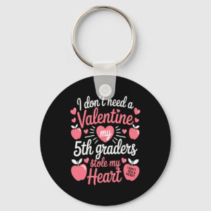 Porte-clés Cute Teachers Saint-Valentin