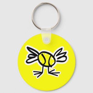 Porte-clés Cute tennis chick keychain gift