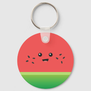 Porte-clés Cute Watermelon, Happy and Cheerful