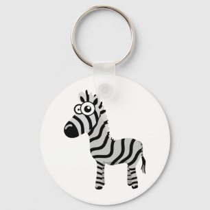 Porte-clés Cute zebra
