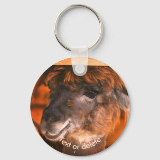 Porte-clés Cutey Llama Animal Personnalisé