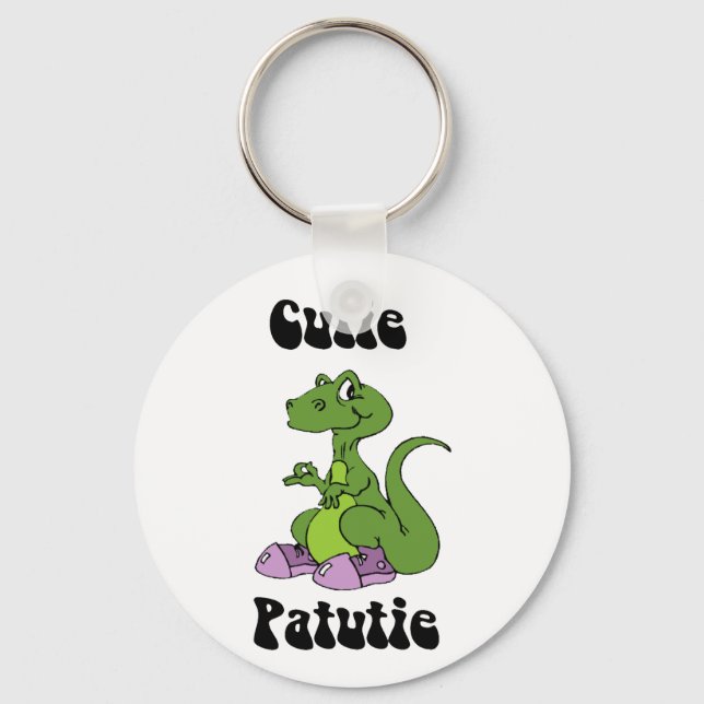 Porte-clés Cutie Patutie Dino (Recto)