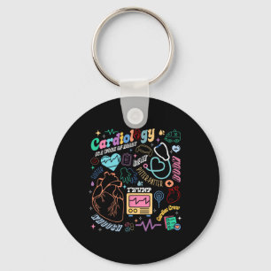 Porte-clés Cvicu Cardiac Infirmière Retro Anatomie Cardiologi