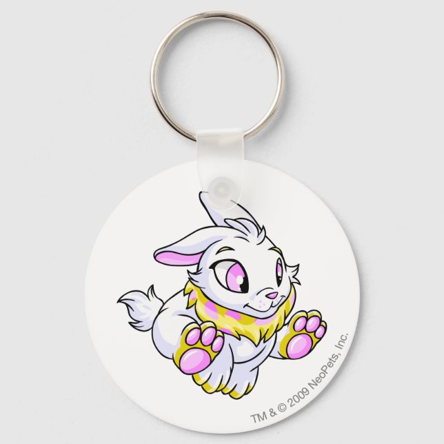 Porte-clés Cybunny jaune (Recto)