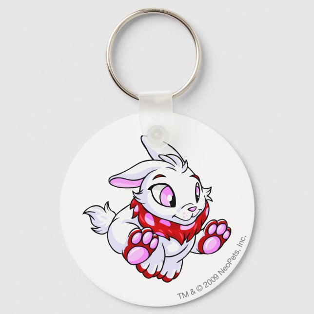 Porte-clés Cybunny rouge (Recto)
