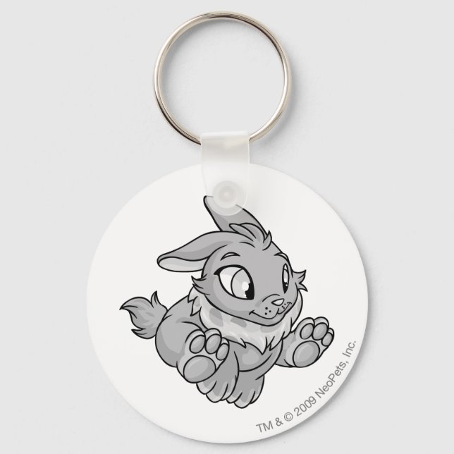 Porte-clés Cybunny Silver (Recto)