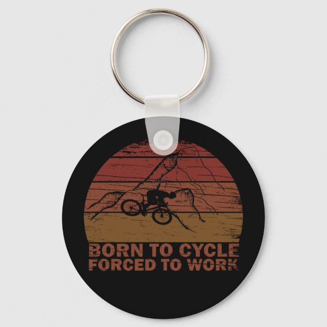 Porte-clés cycling inspirational quotes (Recto)