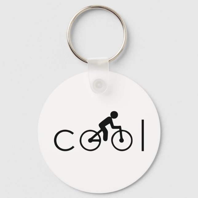 Porte-clés Cyclisme cool (Recto)