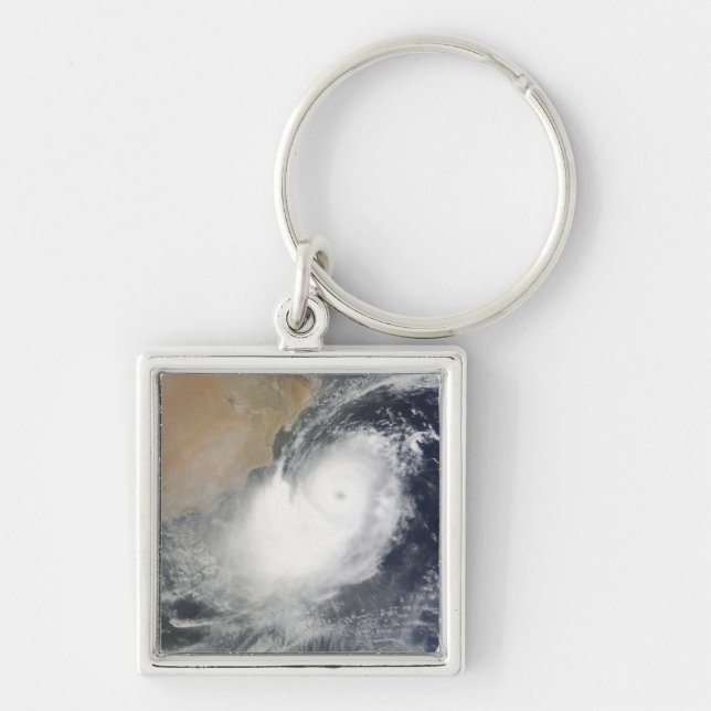 Porte-clés Cyclone tropical Phet dans la mer d'Oman (Devant)