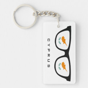 Porte-clés Cyprus Shades porte - clé de texte et de couleur p