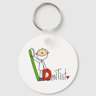 Porte-clés D est pour Dentiste