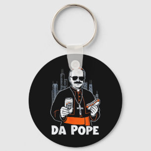 Porte-clés Da Pope De L'Amérique Chicago Pape Leo Xiv Provost