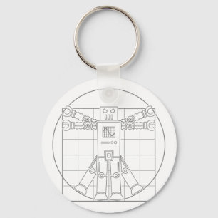 Porte-clés Da Vinci Vitruvian Robot