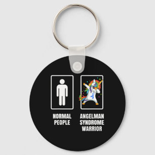 Porte-clés Dabbing Unicorn Angelman Syndrome Guerrier Surviva