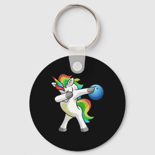 Porte-clés Dabbing Unicorn Bowling Bowler Funny Dab Dance Rai