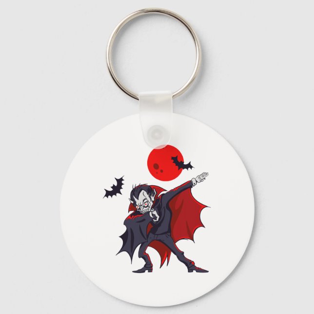 Porte-clés Dabula Vampire Comte D'Halloween Dabula Gif (Recto)