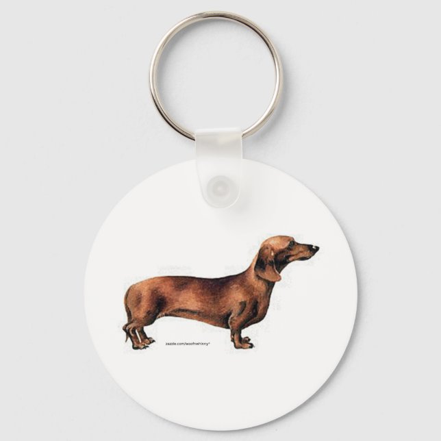 Porte-clés Dachshund (Recto)