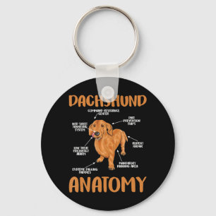Porte-clés Dachshund Cute Cadeaux Wiener Doxie Amateurs