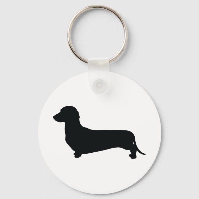 Porte-clés Dachshund de base (Recto)