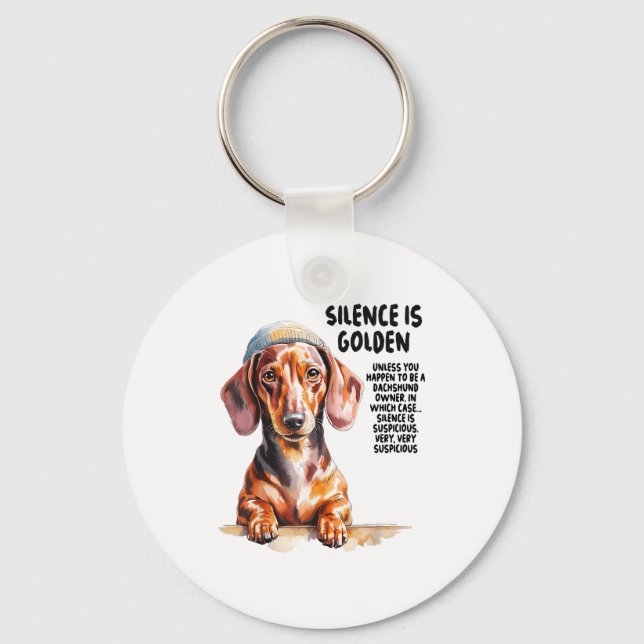 Porte-clés Dachshund Ideas For Women &amp; Novelty Miniature  (Recto)