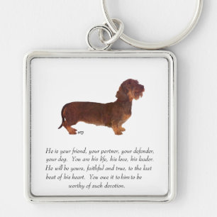 Porte-clés Dachshund Keepsake - Male