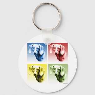 Porte-clés Dachshund Pop Art