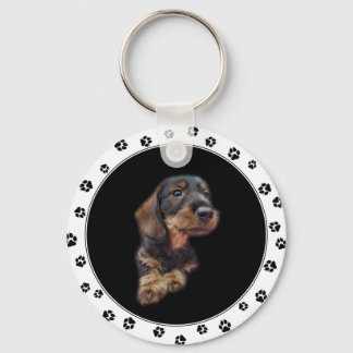 Porte-clés Dachshund Puppy Porte - clé photo