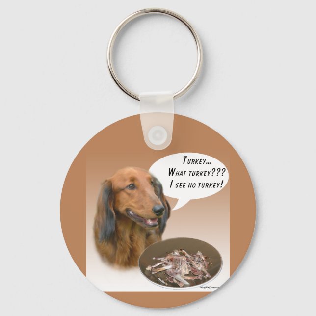 Porte-clés Dachshund Turquie (Recto)