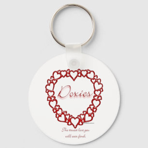 Porte-clés Dachshund Vrai Amour - Porte - clé