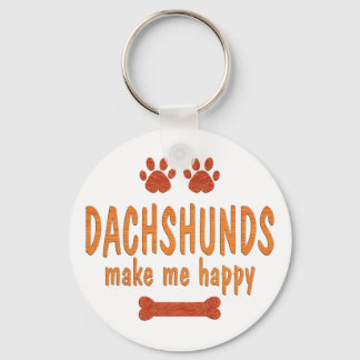 Porte-clés Dachshunds Me Rendre Heureux