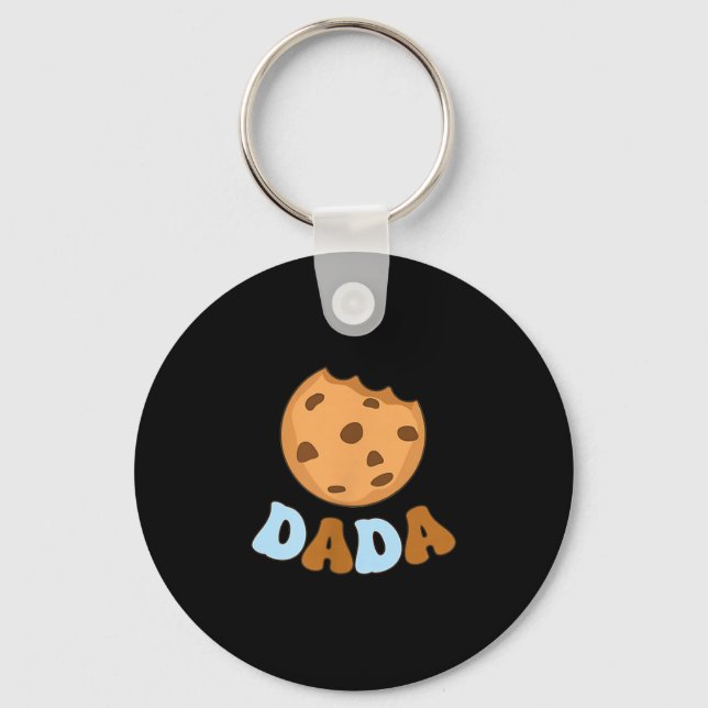Porte-clés Dada Cookies Milk Sweet One 1st Birthday Family Ma (Recto)