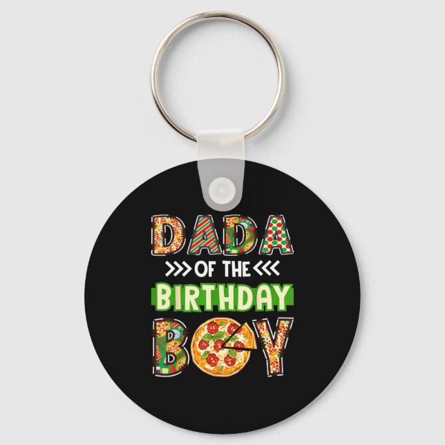Porte-clés Dada de l'enfant garçon d'anniversaire amateur de  (Recto)