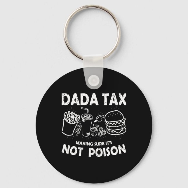 Porte-clés Dada Fiscalité S'Assurer Qu'Il N'Est Pas Poison Fê (Recto)