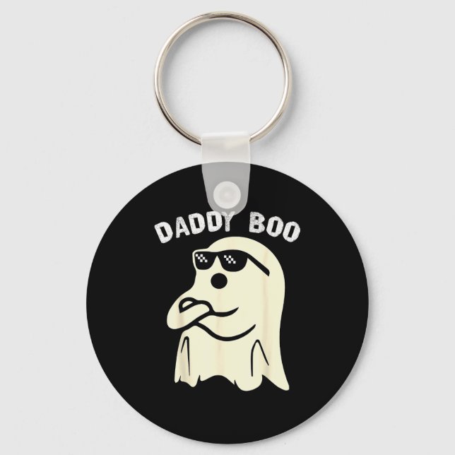 Porte-clés Daddy Boo Halloween Family Matching Costume Ghost  (Recto)
