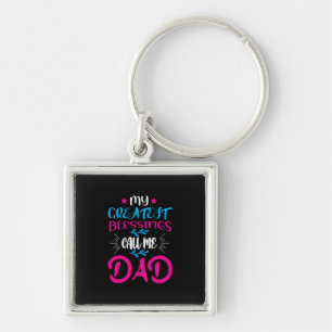 Porte-clés Daddy Cadeau Mes plus grandes bénédictions Appelez