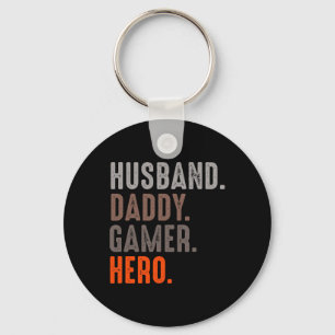 Porte-clés Daddy Gamer Hero - Esport Lover - Jeu vidéo