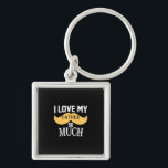 Porte-clés Daddy Gift I Love My Father So Much<br><div class="desc">Daddy Gift I Love My Father So Much</div>