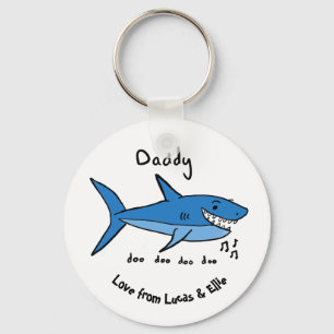 Porte-clés Daddy Shark