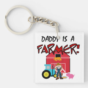 Porte-clés daddyisafarmerTEE