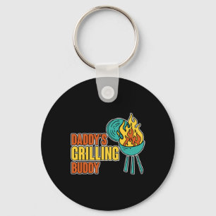 Porte-clés Daddy's Grilling Buddy Family Bbq Mastercl —