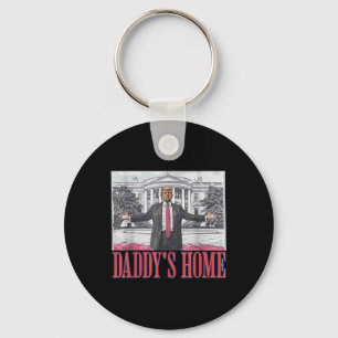 Porte-clés Daddys Home Chemise Maison Blanche Trump 2024