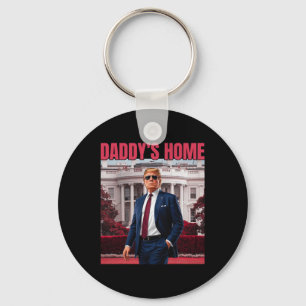 Porte-clés Daddy's Home Trump Return 45 47 Funny Trump 2024