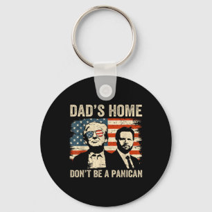 Porte-clés Dads Accueil Ne Soyez Pas Un Panican Funny Pères T