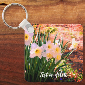 Porte-clés Daffodiques De Brook Flower Personnalisé