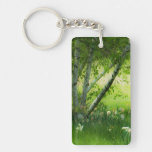 Porte-clés Daffodiques de printemps