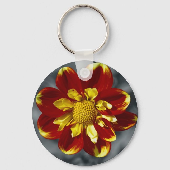 Porte-clés Dahlia (Recto)