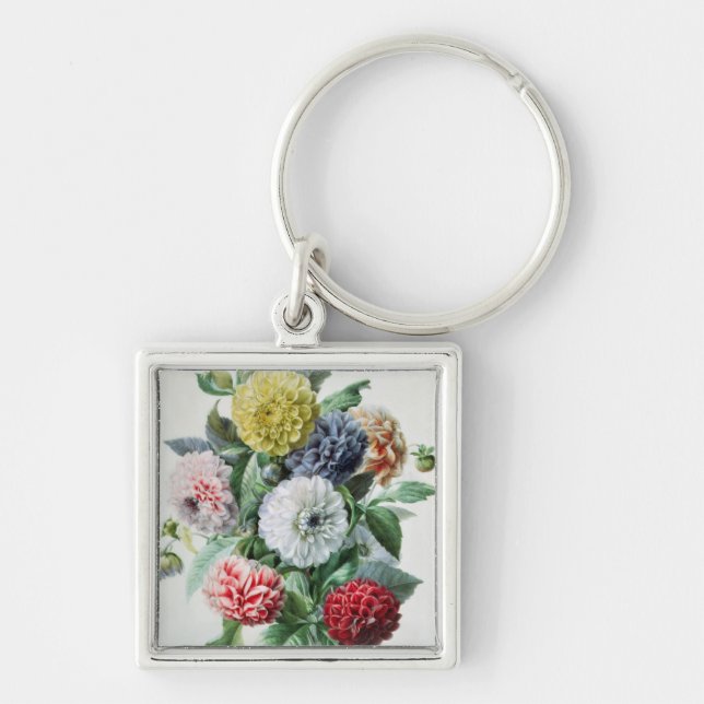 Porte-clés Dahlia (Devant)