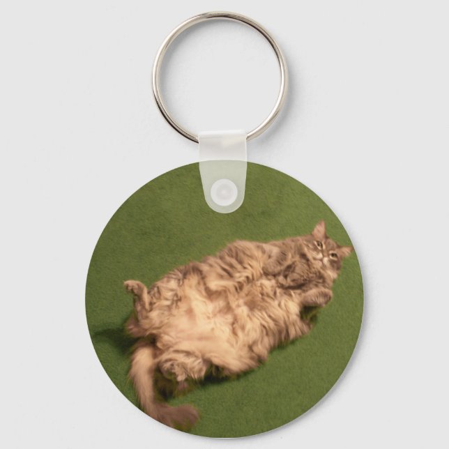 Porte-clés Daily Kitty Yoga de Fille Smoochie (Recto)