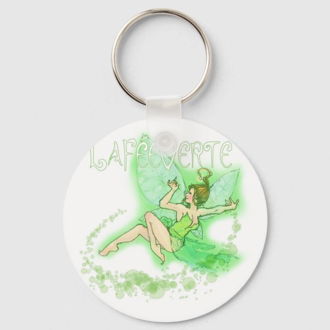 Porte-clés Dainty Absinthe La Fee Verte II (Recto)